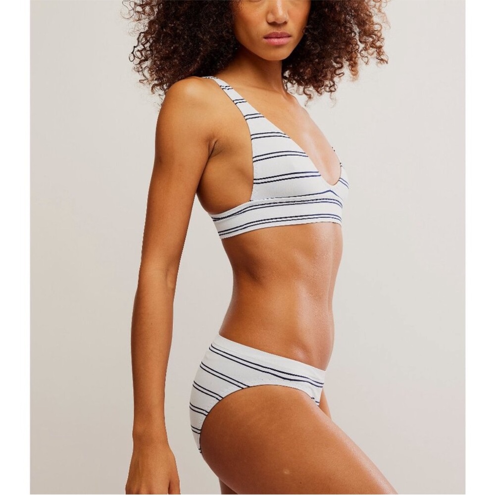 Free People Intimately From The Start Bralette and Bikini SET Classic Combo NWT